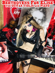 THE GREAT KAT'S BEETHOVEN'S FR ELISE for GUITAR, VIOLIN and PIANO! RECORDING AND MUSIC VIDEO! CELEBRATE BEETHOVEN'S 250TH BIRTHDAY-DEC 16, 2020-with THE GREAT KAT REINCARNATION of BEETHOVEN!  