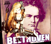 BEETHOVEN SHREDDER! HOT! From NEW BEETHOVEN RECORDING AND MUSIC VIDEO! CELEBRATE BEETHOVEN'S 250TH BIRTHDAY-DEC 16, 2020-with THE GREAT KAT REINCARNATION of BEETHOVEN! 