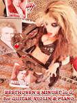 THE GREAT KAT'S BEETHOVEN'S MINUET in G for GUITAR, VIOLIN and PIANO! THE GREAT KAT'S "BEETHOVEN'S MINUET in G for GUITAR, VIOLIN and PIANO" SINGLE! RECORDING AND MUSIC VIDEO! CELEBRATE BEETHOVEN'S 250TH BIRTHDAY-DEC 16, 2020-with THE GREAT KAT REINCARNATION of BEETHOVEN! 