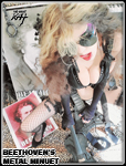 KAT-ABUSE! THE GREAT KAT'S "BEETHOVEN'S MINUET in G for GUITAR, VIOLIN and PIANO" SINGLE! RECORDING AND MUSIC VIDEO! CELEBRATE BEETHOVEN'S 250TH BIRTHDAY-DEC 16, 2020-with THE GREAT KAT REINCARNATION of BEETHOVEN! 