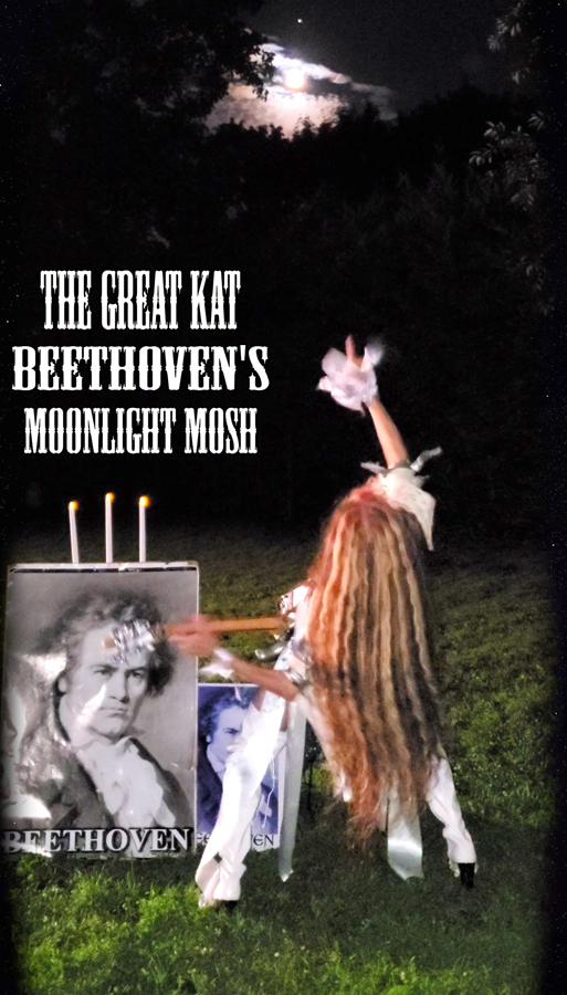 NEW BEETHOVEN'S MOONLIGHT MOSH GREAT KAT MUSIC VIDEO WORLD PREMIERE!