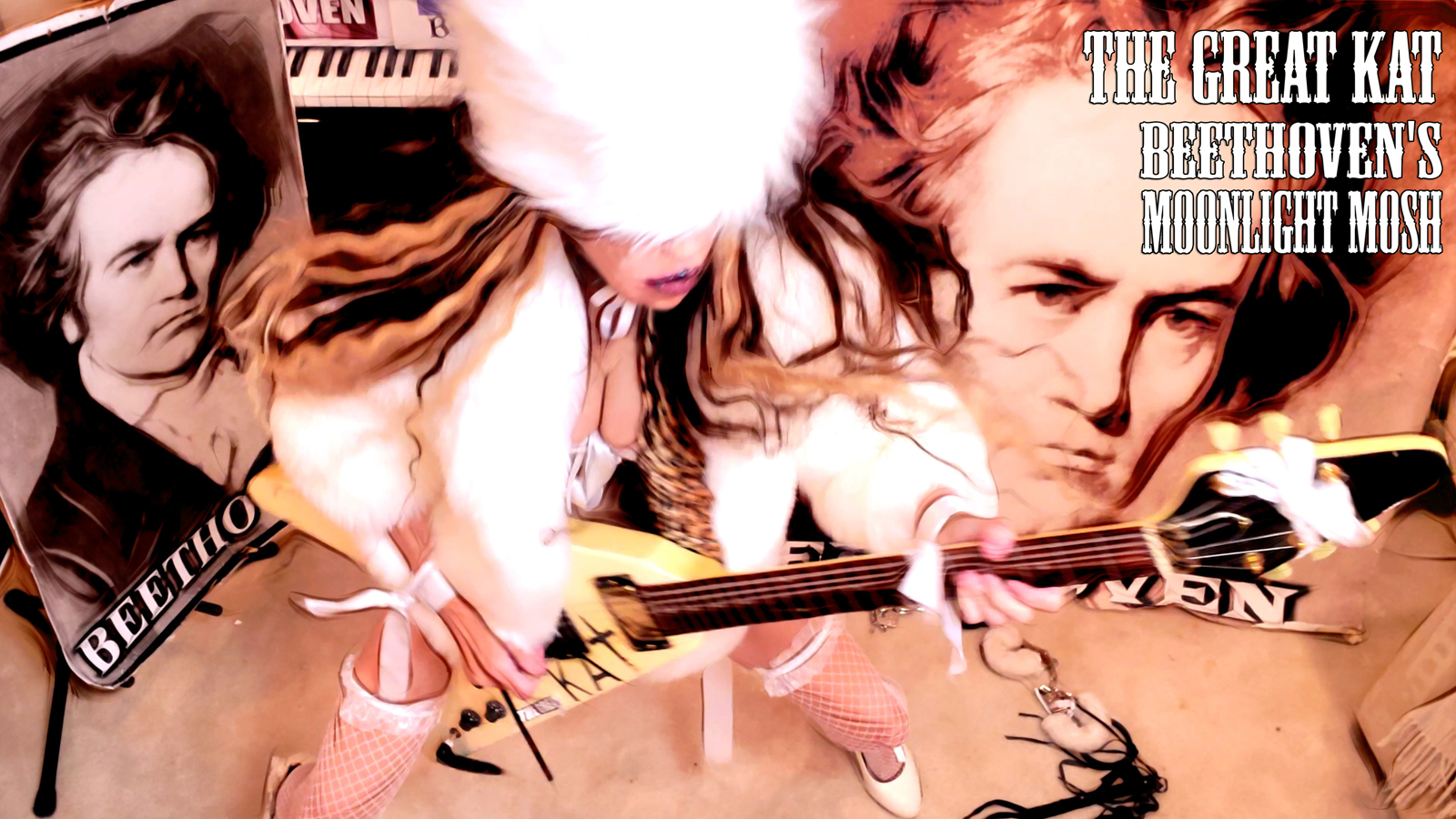 NEW BEETHOVEN'S MOONLIGHT MOSH GREAT KAT MUSIC VIDEO WORLD PREMIERE!