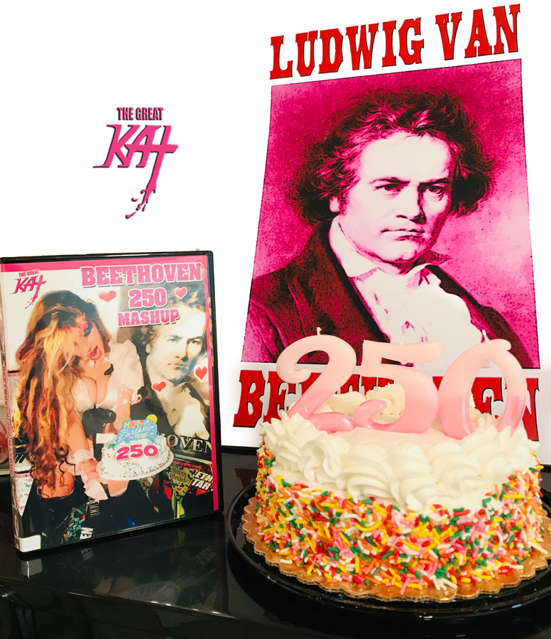 NEW BEETHOVEN'S "PASTORAL SYMPHONY for GUITAR and SYMPHONY ORCHESTRA GREAT KAT DIGITAL SINGLE and MUSIC VIDEO WORLD PREMIERE!