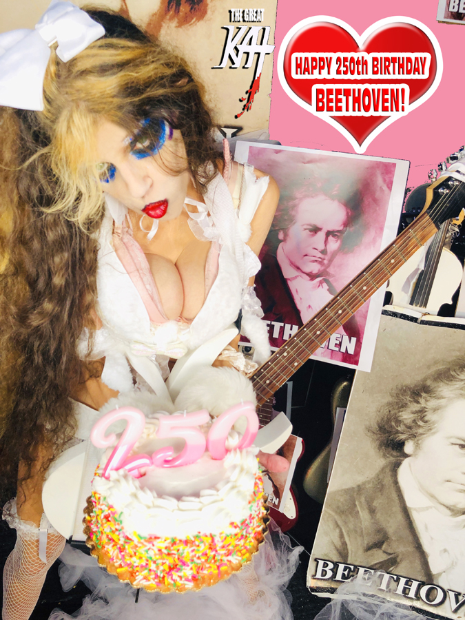 NEW BEETHOVEN'S "PASTORAL SYMPHONY for GUITAR and SYMPHONY ORCHESTRA GREAT KAT DIGITAL SINGLE and MUSIC VIDEO WORLD PREMIERE!