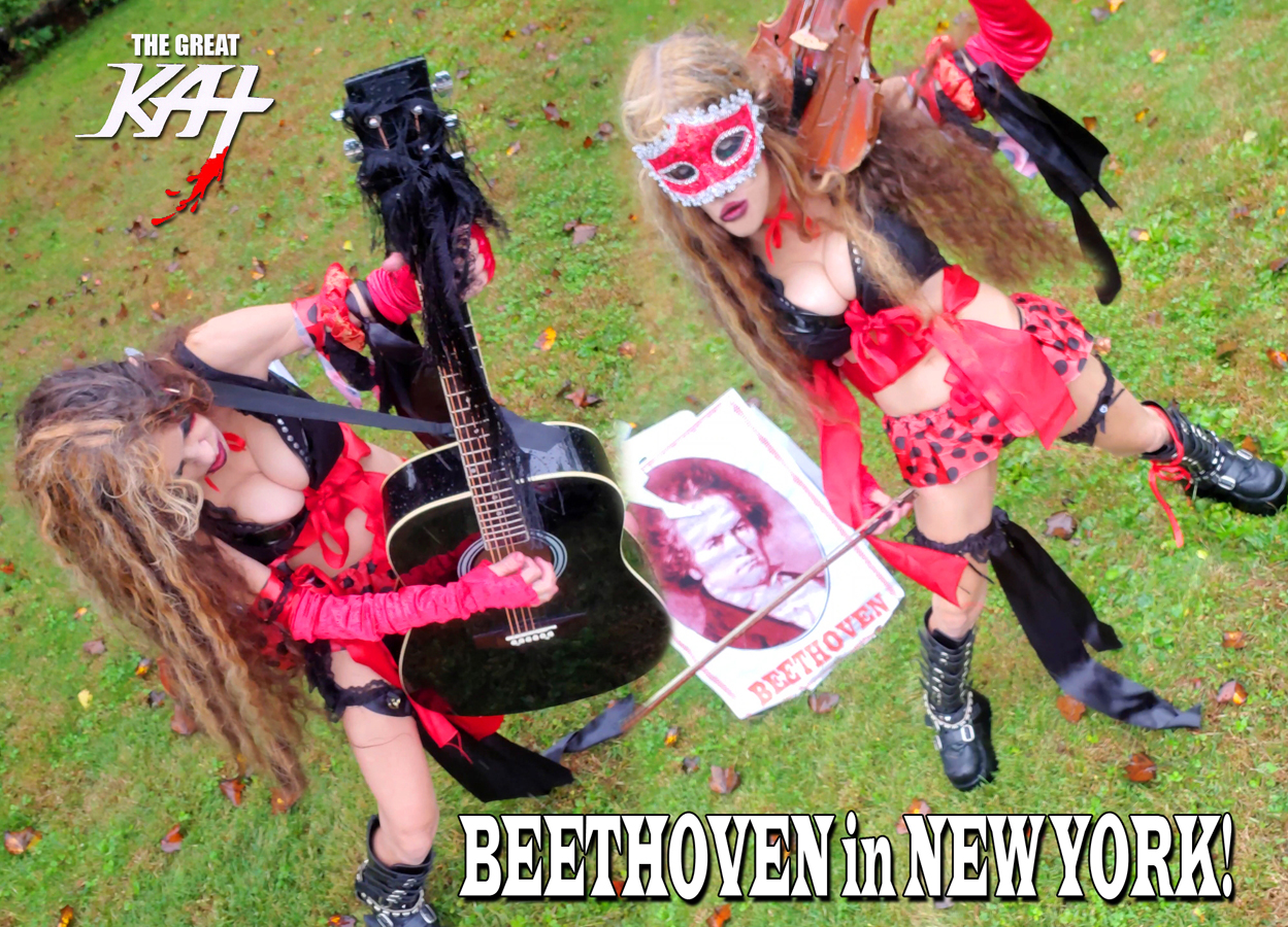 NEW BEETHOVEN'S "PASTORAL SYMPHONY for GUITAR and SYMPHONY ORCHESTRA GREAT KAT DIGITAL SINGLE and MUSIC VIDEO WORLD PREMIERE!