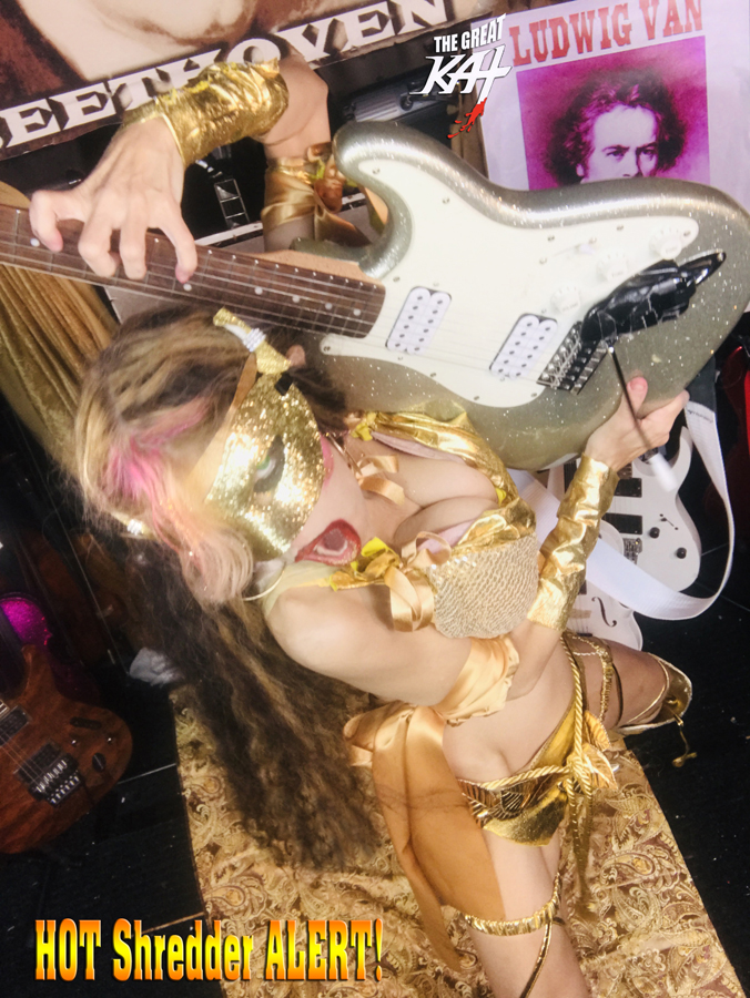 NEW BEETHOVEN'S "PASTORAL SYMPHONY for GUITAR and SYMPHONY ORCHESTRA GREAT KAT DIGITAL SINGLE and MUSIC VIDEO WORLD PREMIERE!