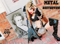 METAL BEETHOVEN! THE GREAT KAT'S BEETHOVEN'S RAZUMOVSKY STRING QUARTET for GUITAR AND STRING QUARTET! THE GREAT KAT'S "BEETHOVEN'S MINUET in G for GUITAR, VIOLIN and PIANO" SINGLE! RECORDING AND MUSIC VIDEO! CELEBRATE BEETHOVEN'S 250TH BIRTHDAY-DEC 16, 2020-with THE GREAT KAT REINCARNATION of BEETHOVEN! 