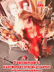 THE GREAT KAT'S BEETHOVEN'S RAZUMOVSKY STRING QUARTET for GUITAR AND STRING QUARTET! THE GREAT KAT'S "BEETHOVEN'S MINUET in G for GUITAR, VIOLIN and PIANO" SINGLE! RECORDING AND MUSIC VIDEO! CELEBRATE BEETHOVEN'S 250TH BIRTHDAY-DEC 16, 2020-with THE GREAT KAT REINCARNATION of BEETHOVEN! 