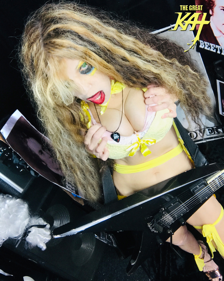 GUITAR LEGEND! THE GREAT KAT'S BEETHOVEN'S TURKISH MARCH for GUITAR and SYMPHONY ORCHESTRA! RECORDING AND MUSIC VIDEO! CELEBRATE BEETHOVEN'S 250TH BIRTHDAY-DEC 16, 2020-with THE GREAT KAT REINCARNATION of BEETHOVEN! 