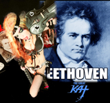 BEETHOVEN'S VIOLIN CONCERTO for GUITAR AND VIOLIN! From NEW BEETHOVEN RECORDING AND MUSIC VIDEO! CELEBRATE BEETHOVEN'S 250TH BIRTHDAY-DEC 16, 2020-with THE GREAT KAT REINCARNATION of BEETHOVEN! 