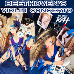 BEETHOVEN'S VIOLIN CONCERTO for GUITAR AND VIOLIN! From NEW BEETHOVEN RECORDING AND MUSIC VIDEO! CELEBRATE BEETHOVEN'S 250TH BIRTHDAY-DEC 16, 2020-with THE GREAT KAT REINCARNATION of BEETHOVEN! 