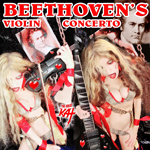 BEETHOVEN'S VIOLIN CONCERTO for GUITAR AND VIOLIN! From NEW BEETHOVEN RECORDING AND MUSIC VIDEO! CELEBRATE BEETHOVEN'S 250TH BIRTHDAY-DEC 16, 2020-with THE GREAT KAT REINCARNATION of BEETHOVEN! 