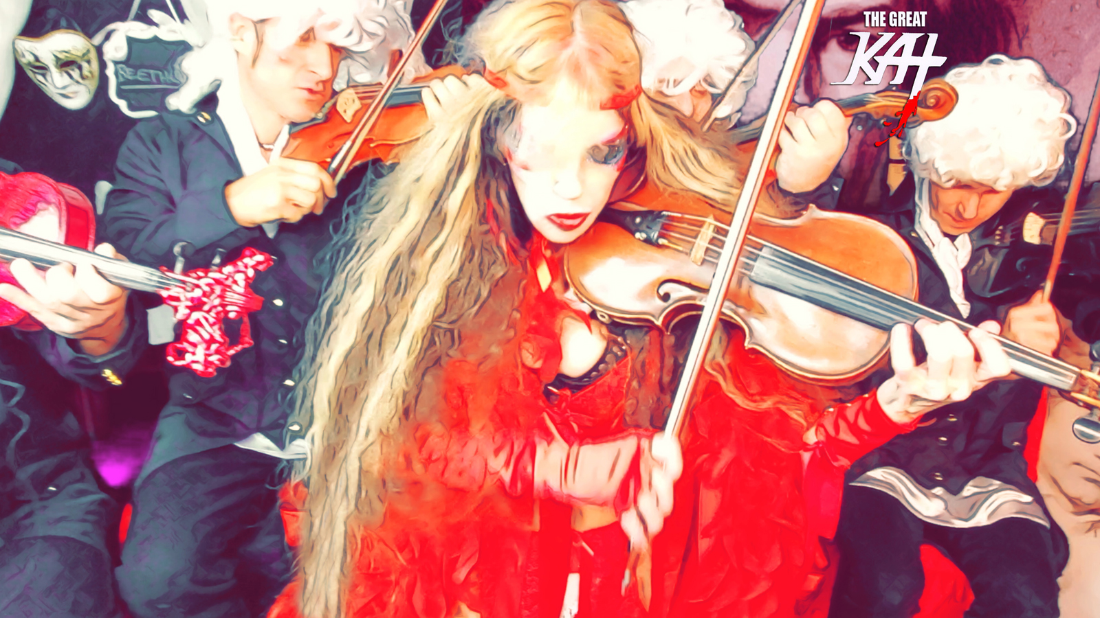 THE GREAT KAT SOLOS with the BEETHOVEN ORCHESTRA! BEETHOVEN'S VIOLIN CONCERTO for GUITAR AND VIOLIN! From NEW BEETHOVEN RECORDING AND MUSIC VIDEO! CELEBRATE BEETHOVEN'S 250TH BIRTHDAY-DEC 16, 2020-with THE GREAT KAT REINCARNATION of BEETHOVEN! 