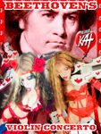 THE GREAT KAT'S BEETHOVEN'S VIOLIN CONCERTO for GUITAR AND VIOLIN! From NEW BEETHOVEN RECORDING AND MUSIC VIDEO! CELEBRATE BEETHOVEN'S 250TH BIRTHDAY-DEC 16, 2020-with THE GREAT KAT REINCARNATION of BEETHOVEN! 