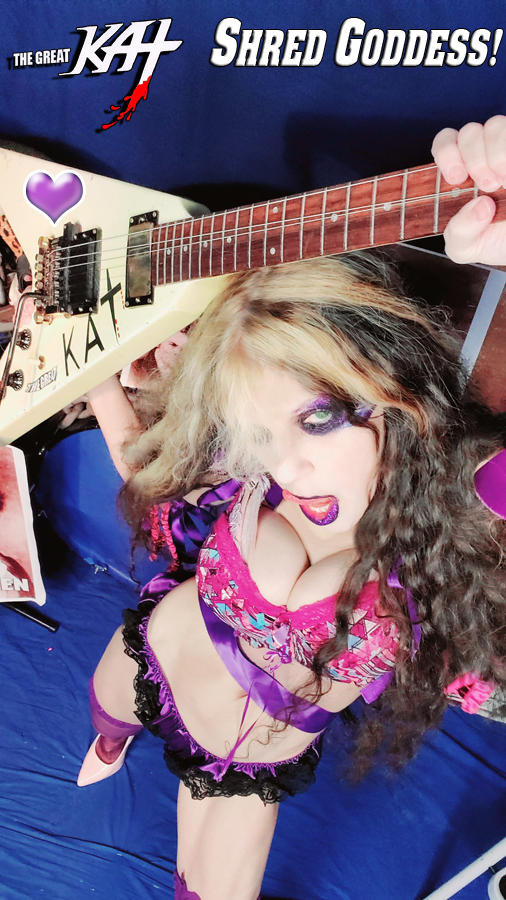 GODDESS OF SHRED! BEETHOVEN'S VIOLIN CONCERTO for GUITAR AND VIOLIN! From NEW BEETHOVEN RECORDING AND MUSIC VIDEO! CELEBRATE BEETHOVEN'S 250TH BIRTHDAY-DEC 16, 2020-with THE GREAT KAT REINCARNATION of BEETHOVEN! 