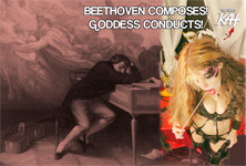 BEETHOVEN COMPOSERS! GODDESS CONDUCTS! BEETHOVEN'S VIOLIN CONCERTO for GUITAR AND VIOLIN! From NEW BEETHOVEN RECORDING AND MUSIC VIDEO! CELEBRATE BEETHOVEN'S 250TH BIRTHDAY-DEC 16, 2020-with THE GREAT KAT REINCARNATION of BEETHOVEN! 