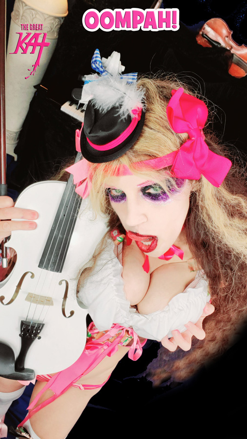 OOMPAH! THE GREAT KAT'S BRINDISI WALTZ FOR VIOLIN AND PIANO (The Drinking Song) Recording & Music Video