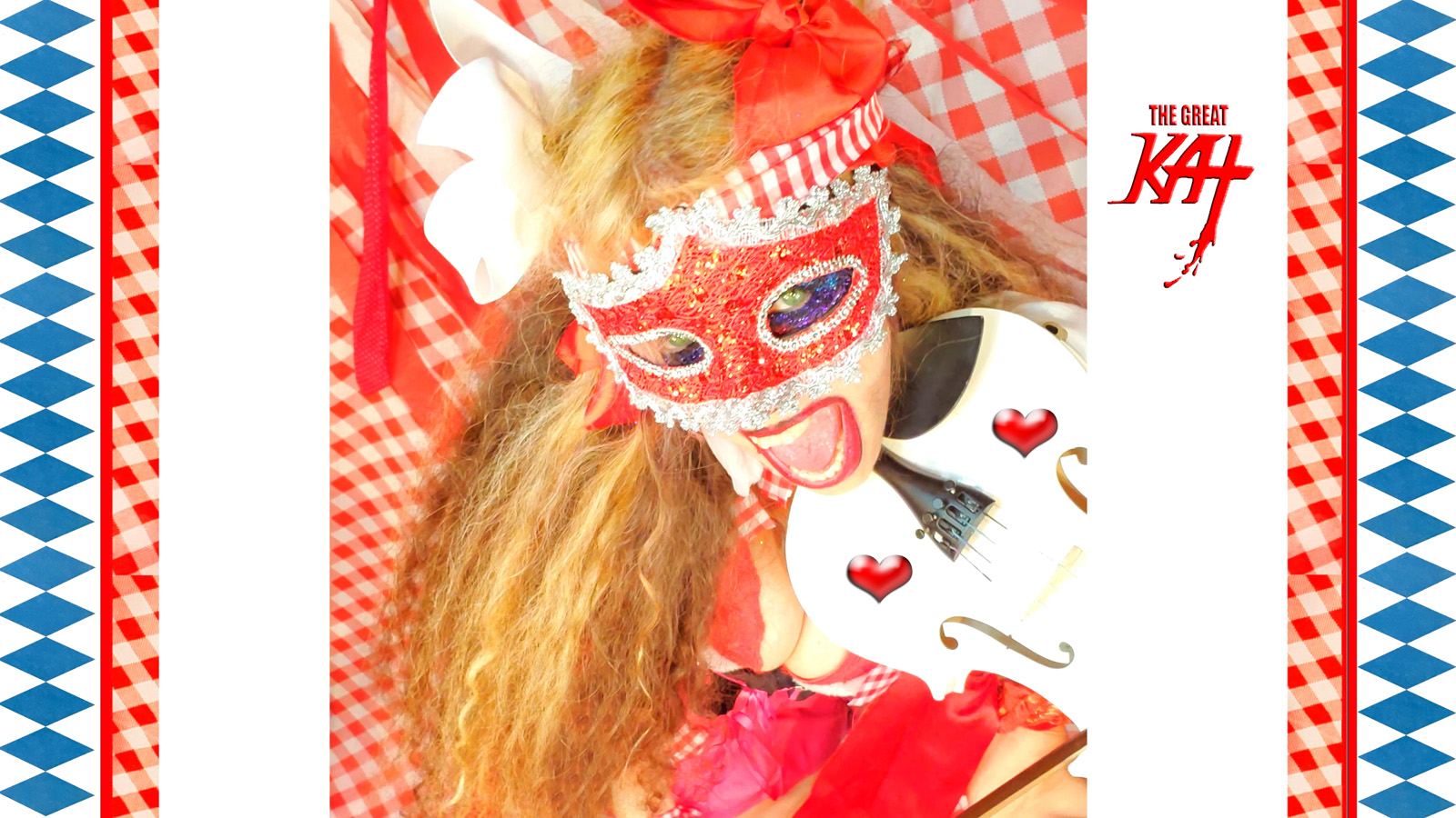 BIG SMILE from the VIOLIN LEGEND! THE GREAT KAT'S BRINDISI WALTZ for VIOLIN AND PIANO MUSIC VIDEO!