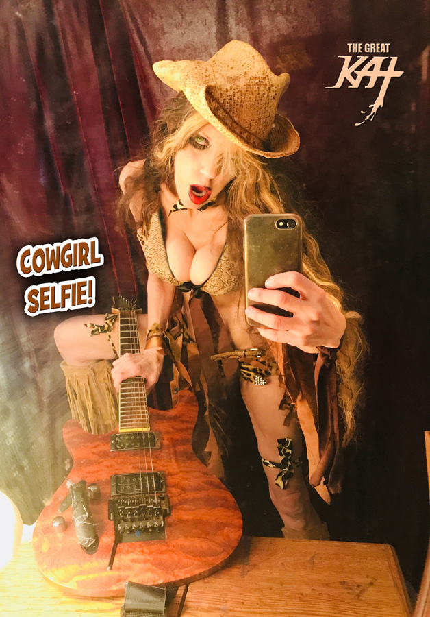 HOT! COWGIRL SELFIE! 