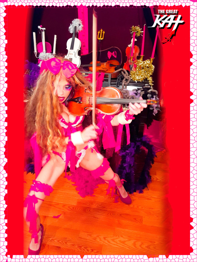 The Great Kat's "CZARDAS for VIOLIN AND PIANO" MUSIC VIDEO!!!