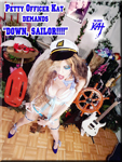 PETTY OFFICER KAT demands DOWN, SAILOR!!!! MOZART'S THE MARRIAGE OF FIGARO OVERTURE by THE GREAT KAT!