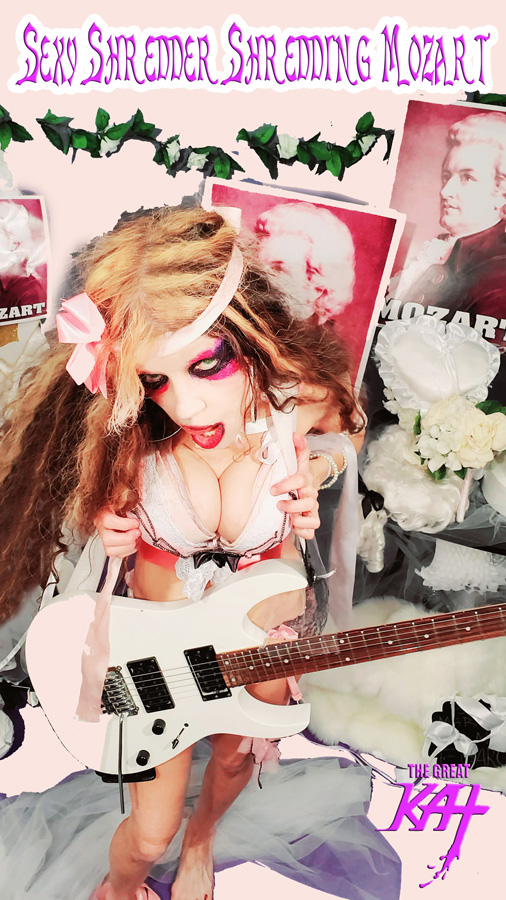 SEXY SHREDDER SHREDDING MOZART! MOZART'S THE MARRIAGE OF FIGARO OVERTURE by THE GREAT KAT!