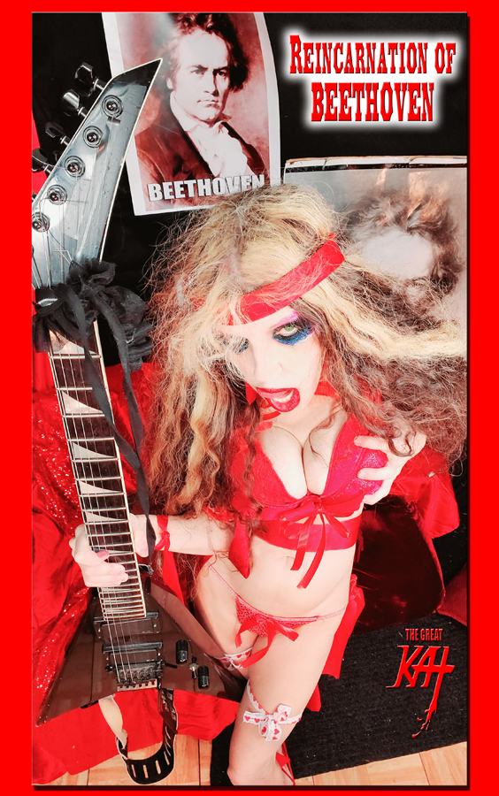 Reincarnation of BEETHOVEN! From NEW BEETHOVEN RECORDING AND MUSIC VIDEO! CELEBRATE BEETHOVEN'S 250TH BIRTHDAY-DEC 16, 2020-with THE GREAT KAT REINCARNATION of BEETHOVEN! 