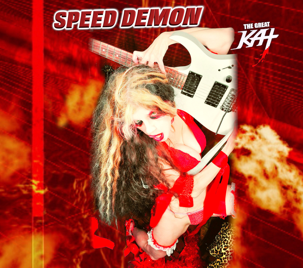 SPEED DEMON! From NEW BEETHOVEN RECORDING AND MUSIC VIDEO! CELEBRATE BEETHOVEN'S 250TH BIRTHDAY-DEC 16, 2020-with THE GREAT KAT REINCARNATION of BEETHOVEN! 