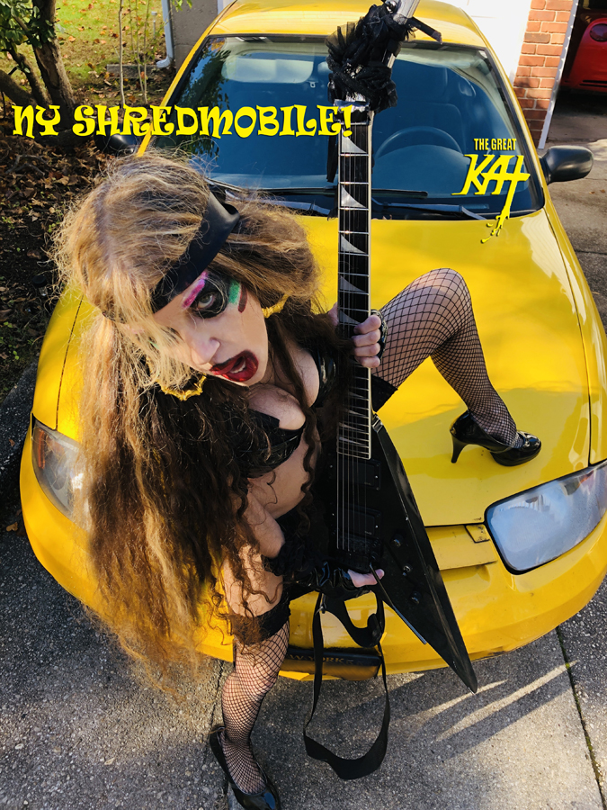 NEW! TCHAIKOVSKY'S "NUTCRACKER for GUITAR, VIOLIN AND SYMPHONY ORCHESTRA" METAL AND CLASSICAL DIGITAL, CD, MUSIC VIDEO by THE GREAT KAT GUITAR/VIOLIN GODDESS! NEW! "TCHAIKOVSKY, MENDELSSOHN, SHREDADEUS, SHREDTHOVEN" 7-SONG CD by THE GREAT KAT! 