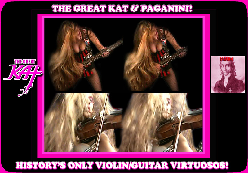 THE GREAT KAT GUITAR SHREDDER PHOTOS!